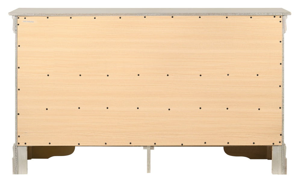 English Elm Louisphillipe G02103-D Dresser In Silver Champagne - Elegant Storage Solution For Modern Bedrooms B078107839