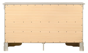 English Elm Louisphillipe G02103-D Dresser In Silver Champagne - Elegant Storage Solution For Modern Bedrooms B078107839