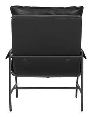 Halaus Accent Chair Black 110204 Zuo Modern