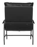 Halaus Accent Chair Black 110204 Zuo Modern