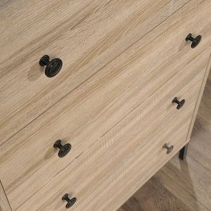 English Elm 4-Drawer Chest In Warm Brown Finish - Modern Design For Stylish Storage & Organization In Any Space B356P367931