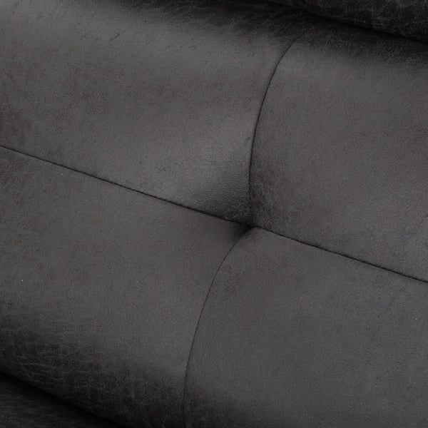 English Elm Christopher Knight Home® - Reclining Loveseat with Push-Back Recline, Plush Tufted Fabric Sofa, Compact Wall-Hugger Design Slate 61372.00MF