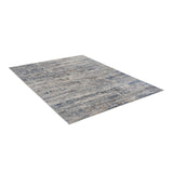 Madison Park Harley Modern/Contemporary Abstract Area Rug MP35-7583 Blue/Cream