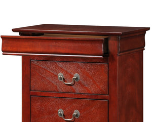 English Elm Elegant Cherry Traditional Lingerie Chest – 51"H x 22"W x 16"D Spacious Drawers, Durable Cherry Finish for Sophisticated Storage B078108156