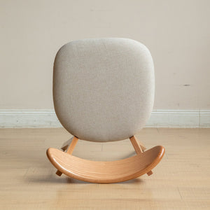 English Elm (Set Of 2 Pcs) Solid Fas Oak Dining Chairs With Upholstered Cushions – Stylish, Comfortable & Durable W1283P256524