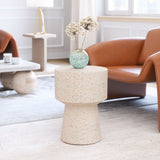 Masko Side Table Beige 110191 Zuo Modern