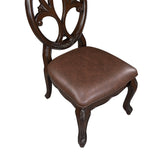 English Elm Tova Brown Side Chair With Padded Seat (Set Of 2)