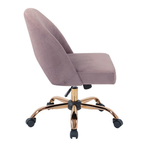 OSP Home Furnishings Lula Office Chair Lavender