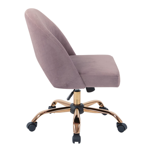 OSP Home Furnishings Lula Office Chair Lavender