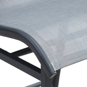 English Elm Outsunny 3-Piece Bar Height Bistro Set For 2 - Stylish Round Patio Table & Comfortable Chairs In Gray W2225P200884-GIGA