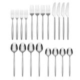 Lenox Cambridge Gaze Mirror 20-Piece Flatware Set NO COLOR METAL 349020CNW12R