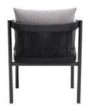 Horizon Dining Chair - Set of 2 Gray 704008 Zuo Modern