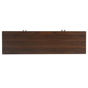 English Elm Christopher Knight Home® - Functional TV Cabinet with 4 Doors and Adjustable Shelves, Cable Management, Sturdy 66" Media Console Chestnut N779P296236C