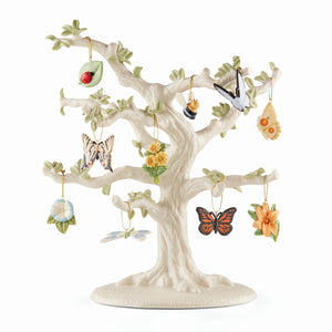 Lenox Butterfly Meadow 10-Piece Ornaments & Tree Set Multi, NO COLOR PORCELAIN 894960
