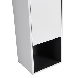 English Elm 12" Bathroom Side Cabinet - Wall-Mounted, Soft-Close Doors, Space-Saving Design For Modern Homes W999S00282
