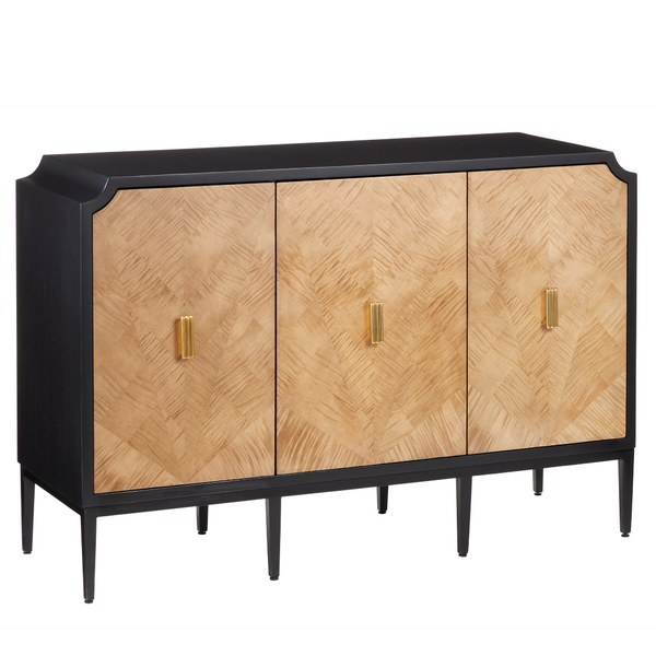 Kallista Taupe Cabinet - Modern Elegance with Soft-Close Doors, Polished Brass Hardware & Safety Features