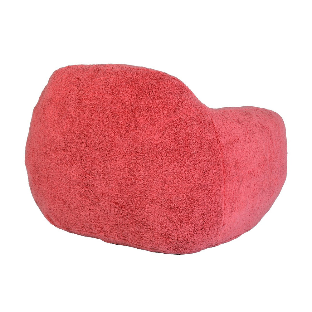 English Elm Bean Bag Chair - Oversized Memory Foam Sofa With Plush Teddy Cover For Ultimate Comfort & Style W2200P247797