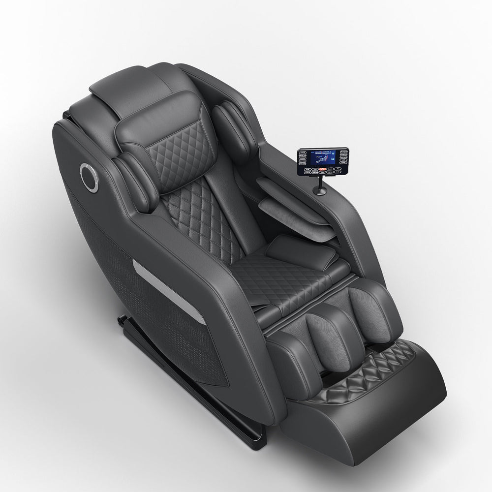 English Elm Massage Chair Zero Gravity Full-Body Recliner with 20 Airbags, Hip Heat, Foot & Air Massage System W3327S00004