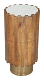 Bombay Drink Table Natural 109762 Zuo Modern