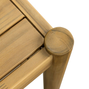 English Elm Christopher Knight Home® - Dining Wooden Acacia Dining Table for 4-6 with Spacious Countertop, Non-Slip Pads, Easy Care, Sturdy construction N779P210771L