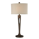 Martcliff 35'' High 1-Light Table Lamp - Burnished Bronze D2426 Elk Home