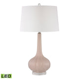 Abbey Lane 30'' High 1-Light Table Lamp - Pink D2459-LED Elk Home