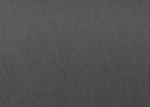 English Elm Modern Tufted Leather Accent Chair with Walnut Wood Frame, Upholstered Seat, Compact Stylish Design Dark Gray 28 L x 21 W x 25.75 H B011P271926