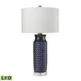 Wrapped Rope 30'' High 1-Light Table Lamp - Navy D2594-LED Elk Home