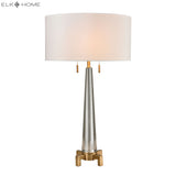 Bedford 30'' High 2-Light Table Lamp - Aged Brass D2682 Elk Home