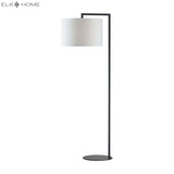 Black Stem 59'' High 1-Light Floor Lamp - Matte Black D2729 Elk Home