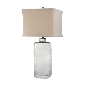 Hammered Glass 31'' High 1-Light Table Lamp - Gray Smoke D2776 Elk Home