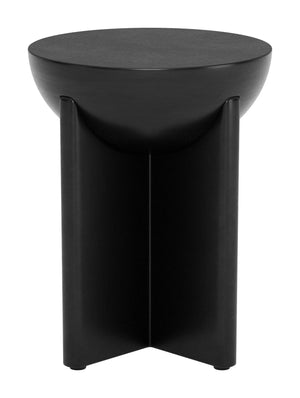 Tume Side Table Black 110239 Zuo Modern