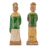 Tang Dynasty Palace Servants Set of 2