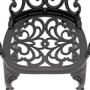 English Elm (Cushions Cushions 7-Piece Cast Aluminum Patio Set With Off-White Cushions - Durable, Stylish & Comfortable Dining W1710S00401