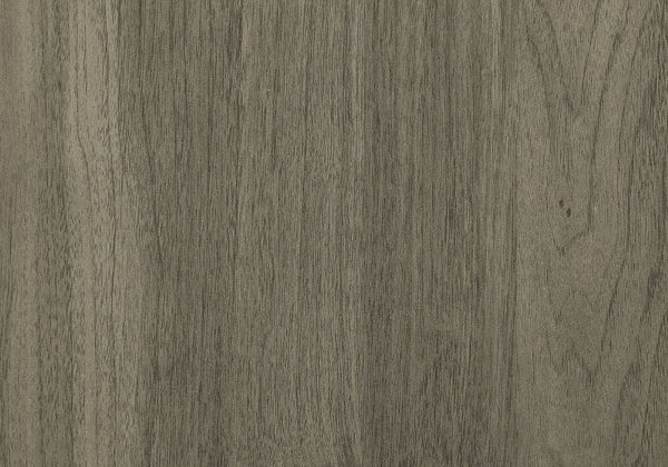 English Elm Accent Side Table Rustic Grey Laminate Compact Storage Cabinet Transitional Bedroom Grey B2710P461693