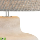 Rockport 17'' High 1-Light Table Lamp - Polished Concrete - Includes LED Bulb D2950-LED Elk Home