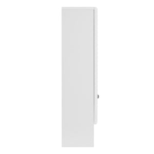 English Elm 3-in-1 Wall Medicine Cabinet with Soft Close Mirror Door Towel Bar and Adjustable Shelf N710P388096K