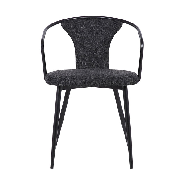 English Elm Lacey Swivel Barstool Matte Iron Base Faux Leather Seat Mid-century Kitchen Bar B2736P464877