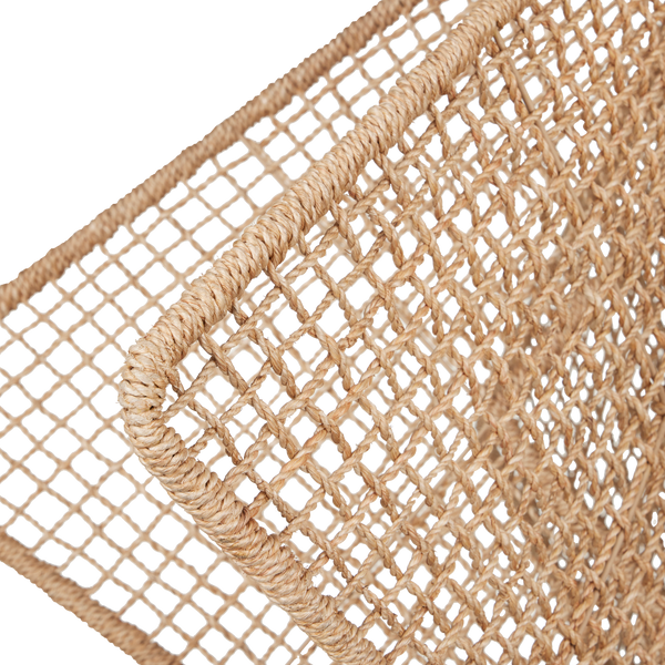 Shizen Chandelier - Modern Abaca Rope Design by Hiroshi Koshitaka, Adjustable Height & Nature-Inspired Elegance