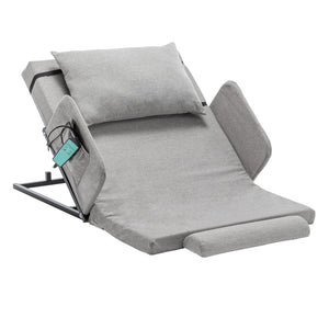 English Elm Electric Adjustable Bed Backrest With Safety Rails - 300 Lbs Capacity, 4-68° Lift, Easy Care Cover W1422P352935