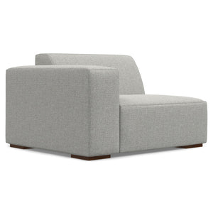 English Elm Rex Modular Corner Sectional with Performance Fabric Seating for Five in Grey B136P199214