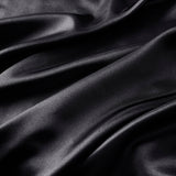 Madison Park Essentials Satin Casual Luxury Sheet Set MPE20-1110 Black