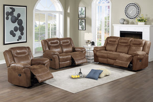 English Elm Modern Power Reclining Loveseat Brown Leatherette Usb Charging Pillow Arms Living Room B011P466598