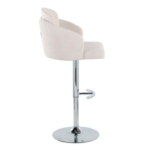 English Elm Fixed-height Swivel Counter Stools with Faux Leather Seats and Chrome Footrest Set of 2 Grey B202S02175