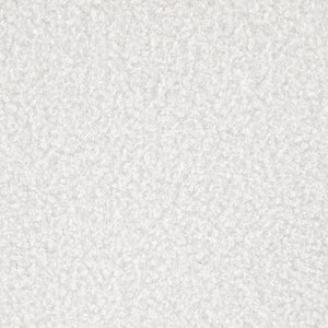 English Elm Faux Round Sheepskin Storage Ottoman with Removable Lid and Natural Wood Legs for Cozy Living Space Ivory B016P383359