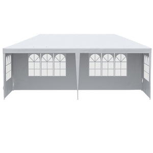 English Elm Outsunny 10' X 20' Elegant Party Tent With Removable Sidewalls – Perfect For Weddings & Events! W2225P200417-GIGA