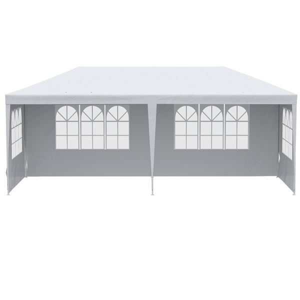 English Elm Outsunny 10' X 20' Elegant Party Tent With Removable Sidewalls – Perfect For Weddings & Events! W2225P200417-GIGA