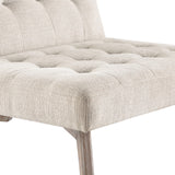 OSP Home Furnishings Sadie Chair in Cottage Fabric Cottage Beige