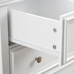 English Elm Modern 6-Drawer Dresser - Stylish Farmhouse Storage Solution With Vintage Hardware For Any Room W2275P149796