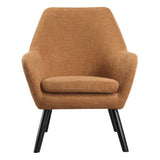 OSP Home Furnishings Della Mid-Century Chair Rust